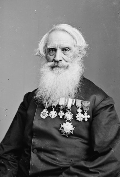 Samuel F.B. Morse, 1866 da Mathew B. Brady